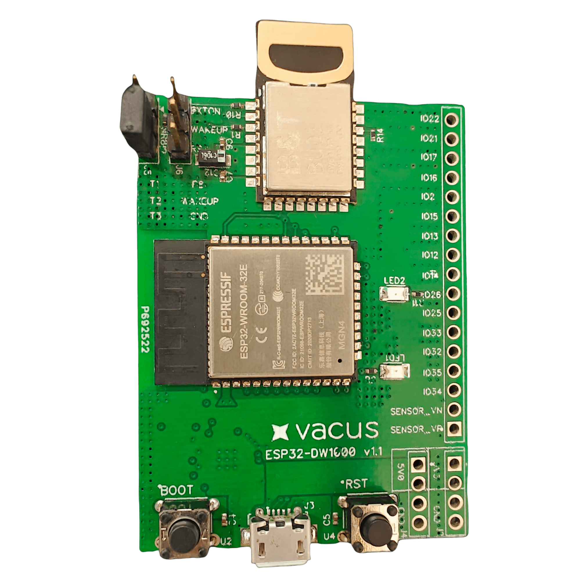 ESP32-DW1000 UWB evaluation board